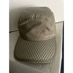 Arctic Air Gray Mesh Adjustable Hat Strapback Baseball Cap Lightweight Outdoor